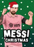 Funny Christmas Card - Lionel Messi - inter Miami created by All Things Banter