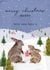 Cute and Pretty Christmas Card - Love You Lots Daddy created by Making Meadows Ltd