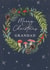 Traditional Christmas Card - Grandad - Wreath created by Making Meadows Ltd