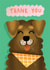 Cute Thank You Card - Dog created by AbiGoLucky