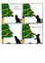 Funny Christmas Card - Kitten with Baubles created by Swizzoo