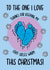 Cold Feet Card | Funny One I Love Christmas Card created by TeePee Creations