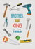 Funny Birthday Card Brother - King of the Tools! created by Pencilface
