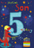Traditional Birthday Card - Son - 5th created by IC&G