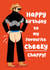 Funny Birthday Card - To My Favourite Cheeky Chappy created by Pixie Studio