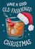 Christmas Card - Old Fashioned Cocktail created by Silky Rose Design