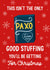 Rude Christmas Card - Paxo Stuffing created by Silky Rose Design
