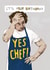 Funny Birthday Card - The Bear - Yes Chef! created by Pencilface