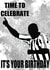 NUFC Birthday card created by Parker Art & Design
