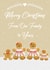 Cute Christmas Card - Our Family to Yours - LGBTQ+ - Two Mums with Son and Daughter created by Mo&Co