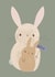 Cute New baby Card - Bunnies created by Vicky Carpenter