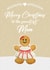 Cute Christmas Card - Mam - Gingerbread created by Mo&Co