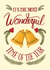 Classic Christmas Card - Most Wonderful Time of the Year created by Angelicabydesign