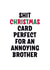 Rude Christmas Card for Brother - Shit Christmas Card created by Dean Morris Cards