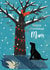 Cute Christmas Card - Mum - Dog and Squirrel created by Rocket68