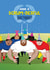 Funny Birthday Card - Rugby Scrum created by Pencilface