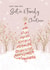 Pretty Christmas Card - Sister and Family created by Rebecca Prinn