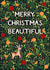 Pretty Christmas Card - Beautiful created by Pear Tree Press