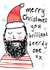 Cute Christmas Card - For Him - Brilliant Beard created by Bow & Bell
