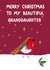 Cute Christmas Card - Granddaughter - Robin created by Naughty Nice