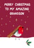Classic Christmas Card - Grandson - Robin created by Naughty Nice
