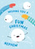 Cute Christmas Card - Nephew - Snowball created by Macie Dot Doodles