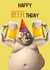Happy Beerthday created by Cheeky Cards by Ginger