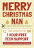 Funny Christmas Card - Nan - Tech Support Voucher created by AbiGoLucky