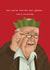 Funny Christmas Card - Blind Old Man created by AbiGoLucky