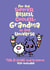 Grandma - Cute Funny Birthday Card created by Pink wink
