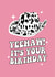 Yeehaw Its Your Birthday Card created by Moonshine Prints