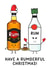 Funny Christmas Card - Rumderful created by Of Life & Lemons Ltd.
