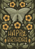 Pretty butterfly and sunflower birthday card - floral birthday card for her created by The Lettering Tree