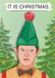 Funny Christmas card - Dwight - The Office created by Scrambled Meg Designs 