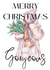 Merry Christmas gorgeous. Christmas card created by Natasha Page