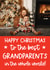 Classic Christmas Card - Grandparents - The Best created by Word Up Creative