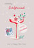 Lovely Girlfriend Christmas Card - Happy New Year - Pretty Festive Cocktail created by SABIVO Design by Sabina