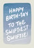 Taylor Swift (Taylor’s Version) Birthday Card - Happy Birth-Tay Swiftie created by Daksha Giri