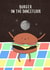 Funny Card for friends and family - Burger on the Dancefloor created by Pen and Puns 