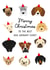 Cute Christmas Card - Dog Granny created by Heather Alstead Design LTD