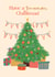 Pretty & Punny Christmas card - Have a Tree-Mendous Christmas created by Quitting Hollywood