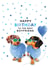 Cute Birthday Card - Boyfriend - Dachshund created by Hot Dog greetings