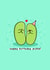 Cute Birthday Card - Pickle created by Rosalie Perl