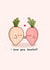 Cute anniversary card - Shallot created by Rosalie Perl