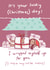 Funny Christmas Card - Naked Present created by Sarah Ray