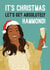 Celebrity Christmas Card - Alison Hammond created by Quitting Hollywood