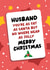 Husband Christmas Card - Fat as Santa - Funny Card for Husband created by Bishop, Please!