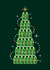 Christmas Card for Teenagers – Prime Bottle Christmas Tree created by Joyful Joyful