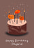 Halloween pumpkin card - Happy Birthday Pumpkin! created by Bidds and Bobs Illustration