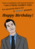 Jimmy Carr Joke Birthday Card - Cheeky! created by PinkArt666